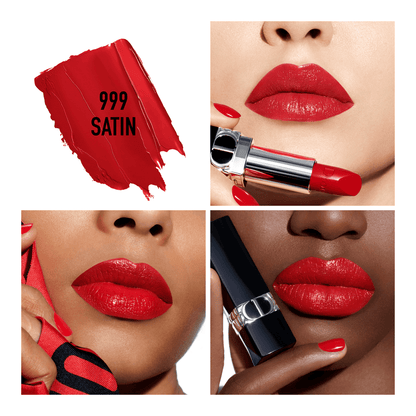 Rouge Dior Lipstick 999 Satin Satin