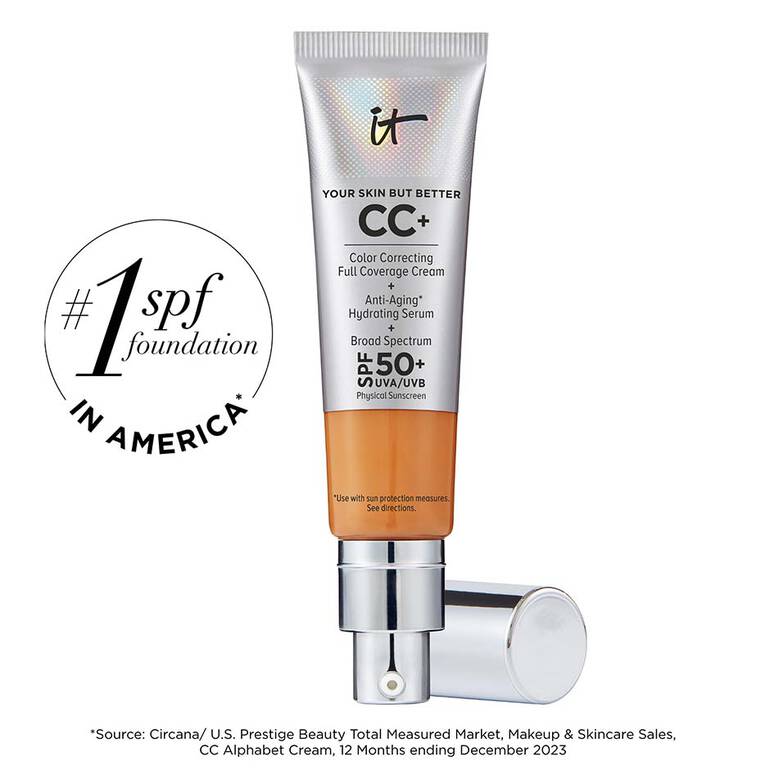 CC+ Cream Full-Coverage Foundation with SPF 50+ - It Cosmetics