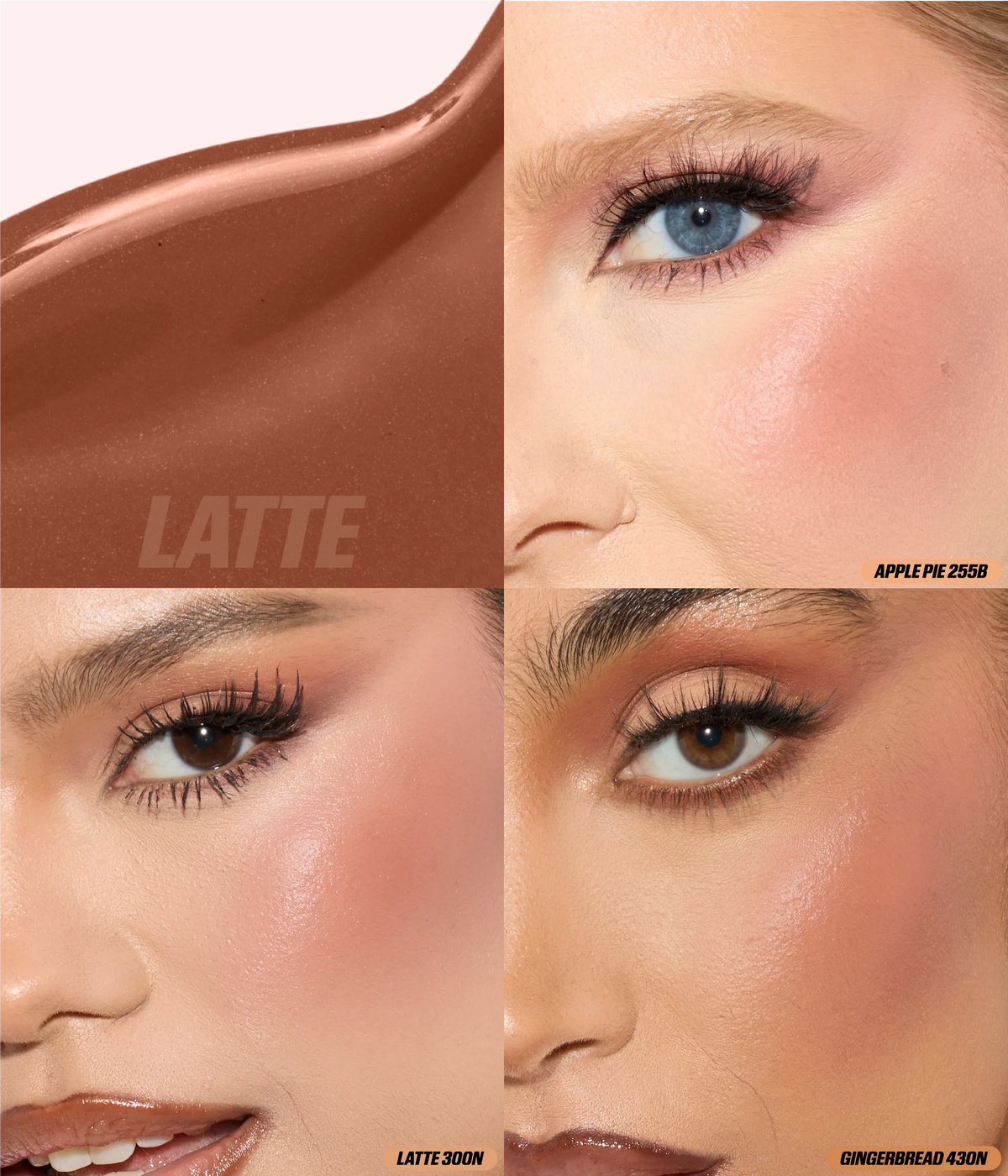 Huda Beauty Baby Blush Trio – Rosy Latte Mocktail