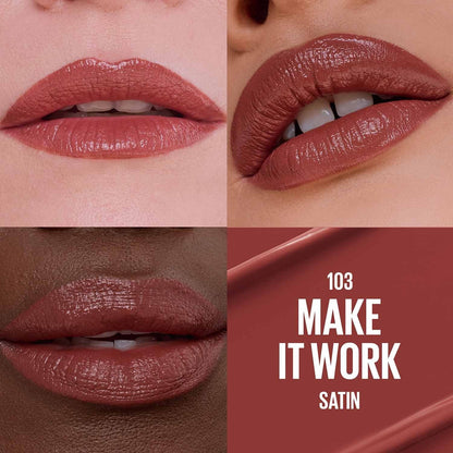 Maybelline Moisturizing Serum Matte Lipstick