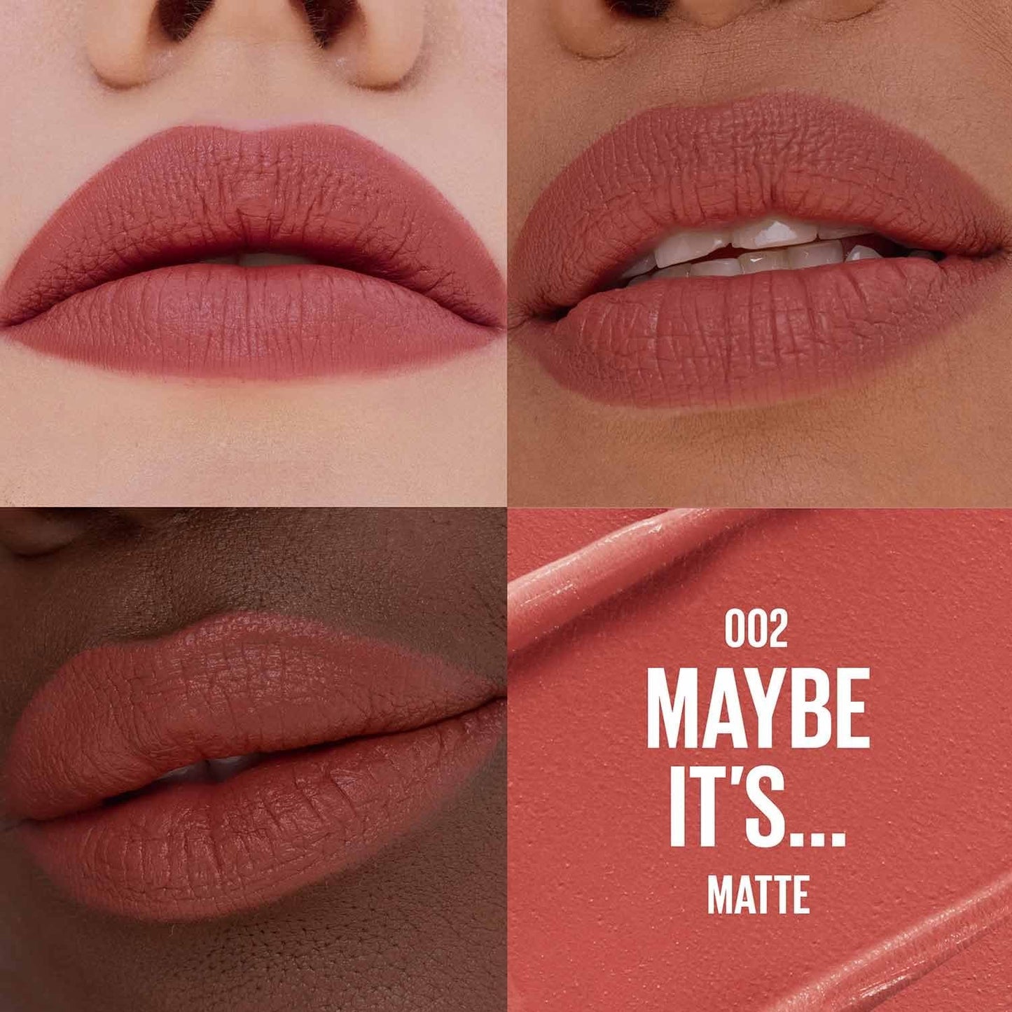 Maybelline Moisturizing Serum Matte Lipstick