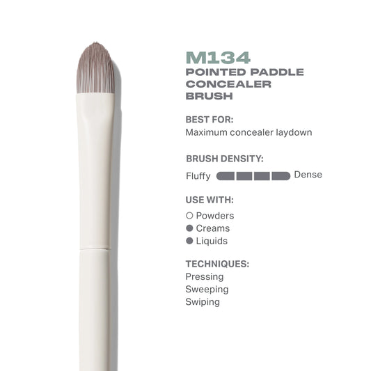 Morphe M134 Pointed Paddle Concealer Brush