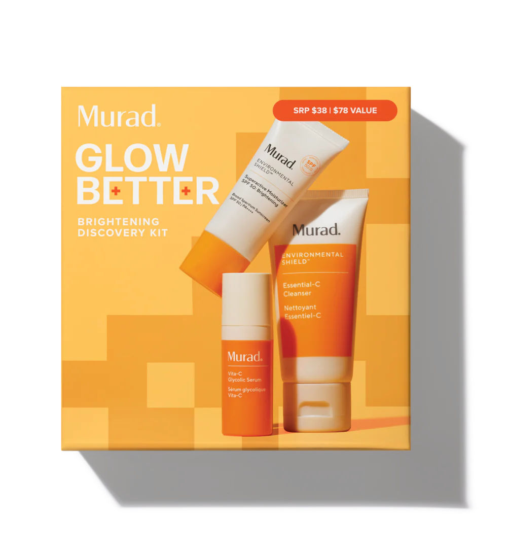Murad Glow Better Brightening Discovery Kit مجموعة اكتشاف لتفتيح البشرة وتعزيز الإشراقة