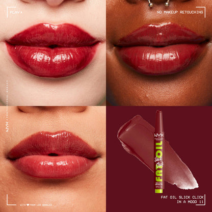 NYX FAT OIL SLICK CLICK مرطب الشفاه الزيتي