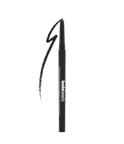 HUDA BEAUTY עיפרון עיניים קוהל קרמי עמיד לאורך זמן שחור