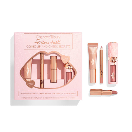 CHARLOTTE TILBURY Pillow Talk Lip and Cheek Secrets set