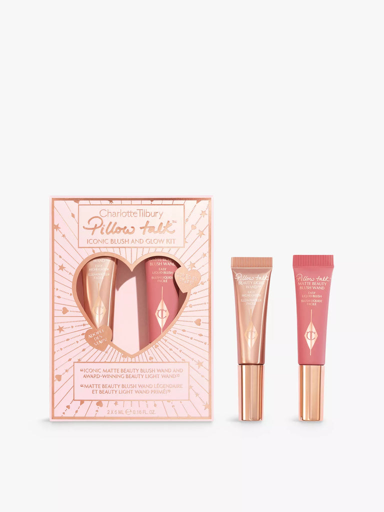 CHARLOTTE TILBURY Pillow Talk Iconic Blush And Glow Kit gift set