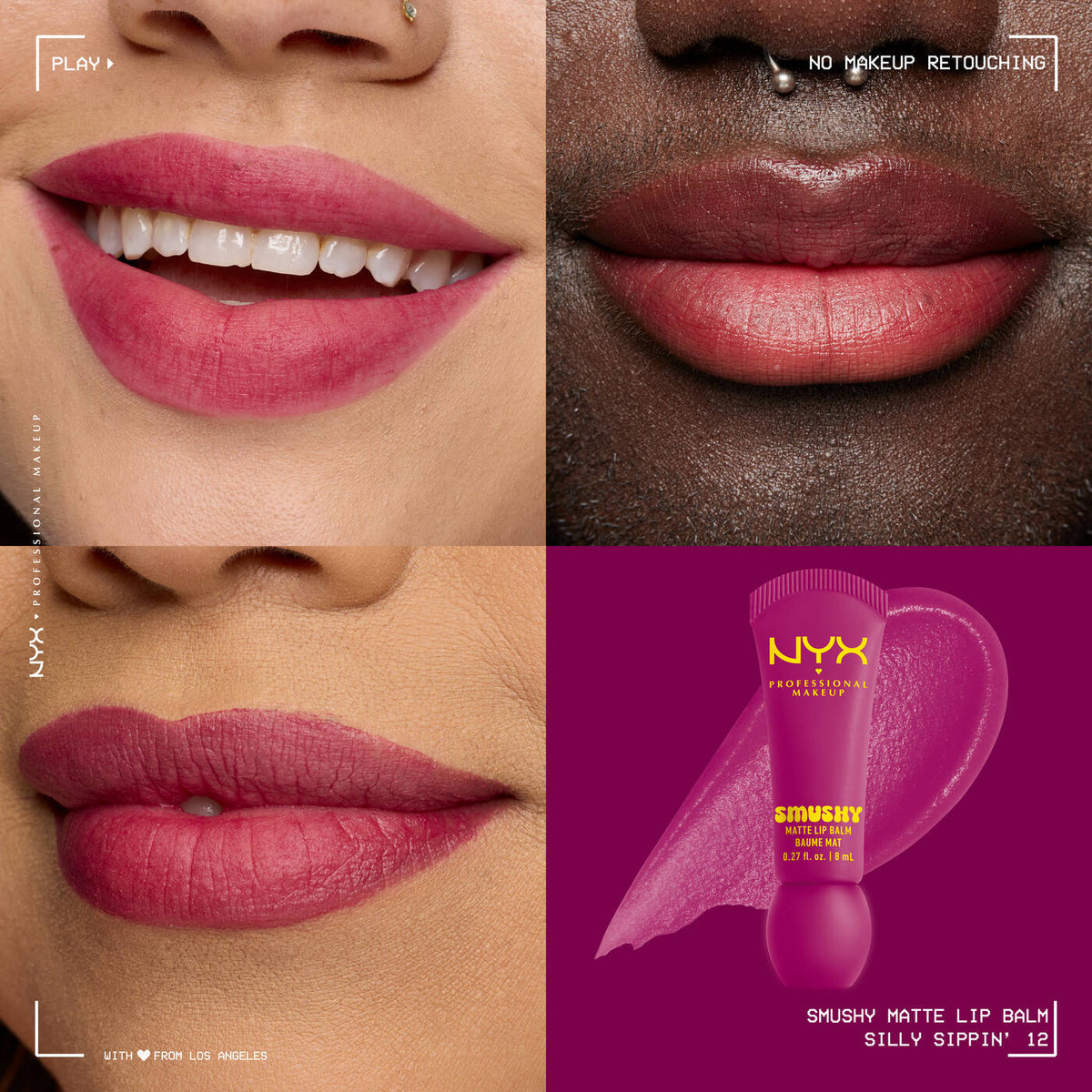 NYX PROFESSIONAL MAKEUP NYX SMUSHY MATTE LIP BALM