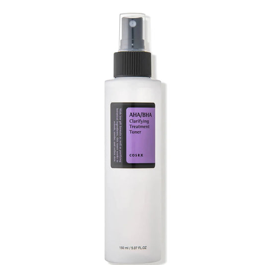 CosRx AHA/BHA CLARIFYING TREATMENT TONER תרסיס טונר מטהר AHA BHA מבית Cosrx לעור צלול ורענן