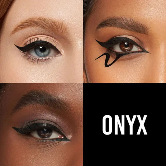 Danessa Myricks Beauty Linework Paintbrush Fluid Eyeliner Onyx