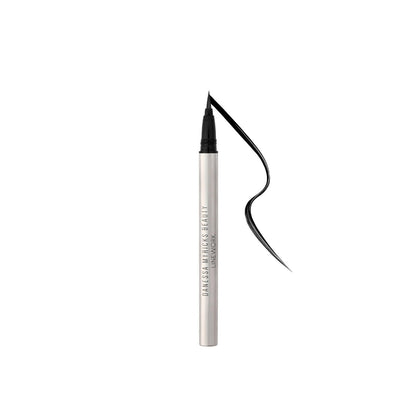 Danessa Myricks Beauty Linework Paintbrush Fluid Eyeliner Onyx