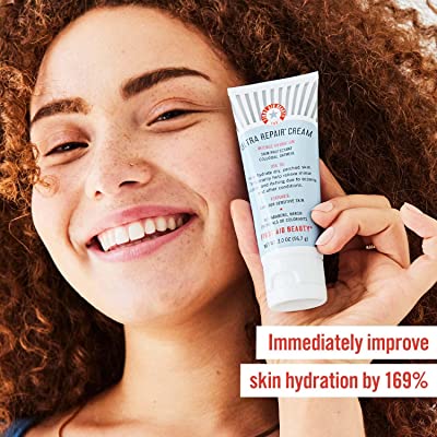 First Aid Beauty Ultra Repair Cream Intense Hydration – Face and Body Moisturizer for Skin Repair