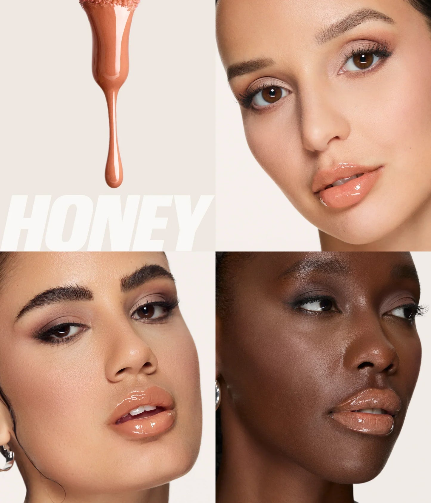 Huda Beauty Faux Filler גלוס מבריק שאינו דביק לשפתיים