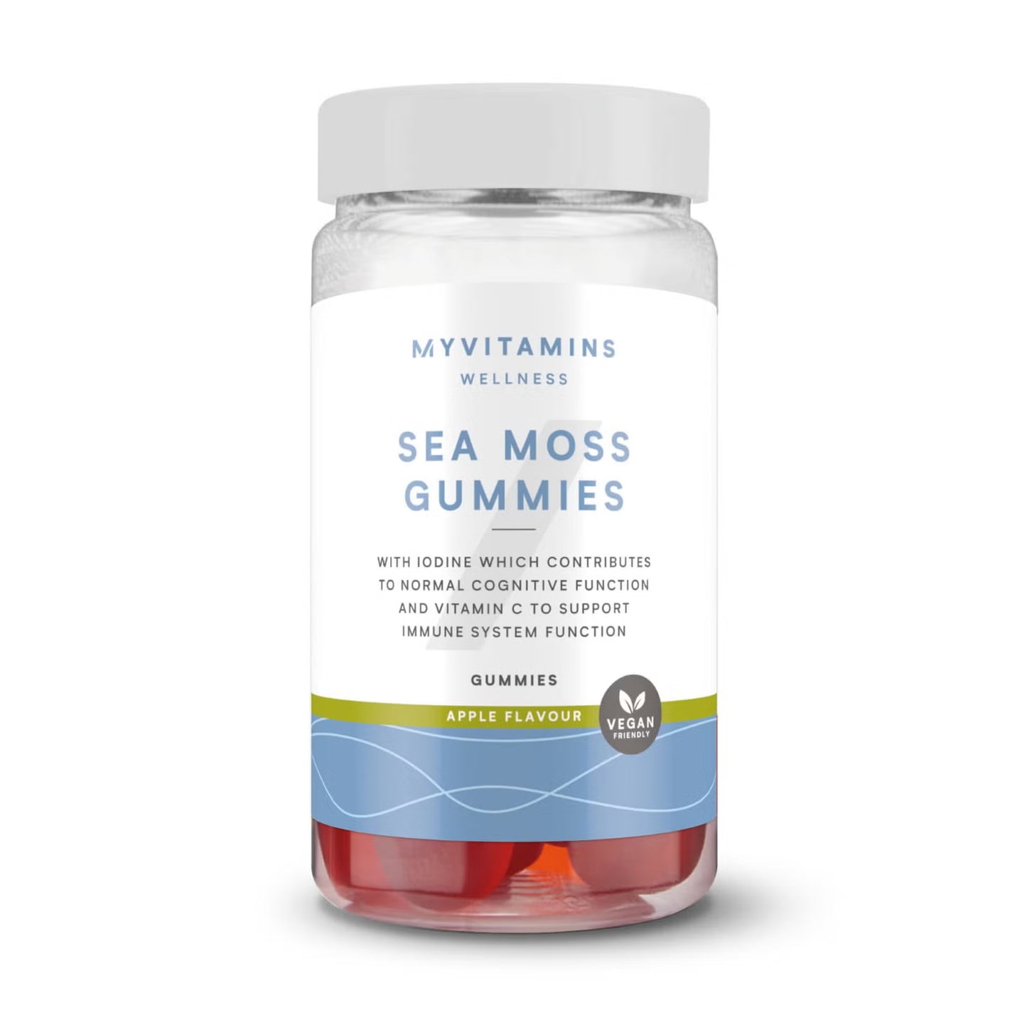 Myvitamins Sea Moss, Apple, 60 Gummies