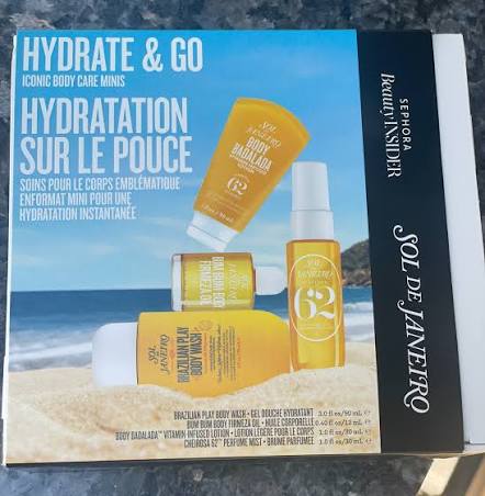 Sol de Janeiro Hydrate & Go Body Care Minis Set