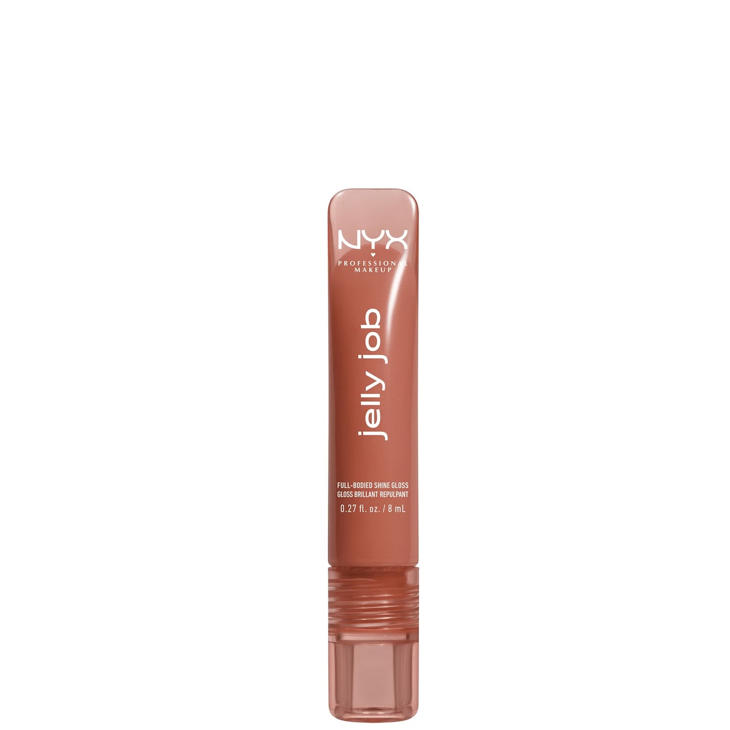 NYX Professional Makeup Jelly Job, Full-Bodied Shine Gloss, Lip-Smoothing Shine