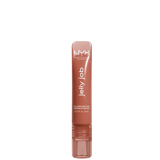 NYX Professional Makeup ג'לי ג'וב, גלוס מבריק ומלא נפח, ברק מחליק שפתיים