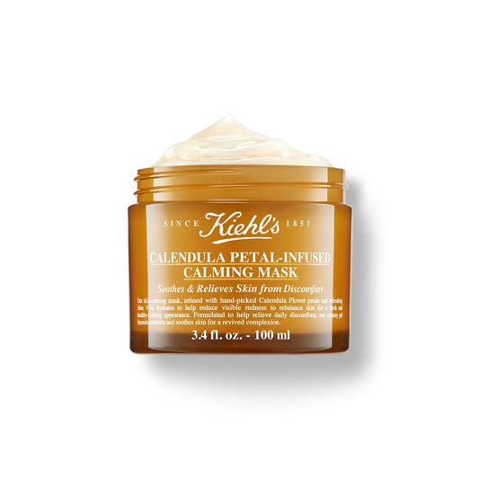 Kiehls Calendula Petal-Infused Calming Mask מסכת קלנדולה להרפיה והרגעה מיידית