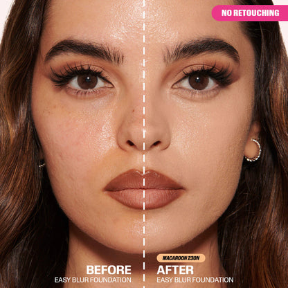 HUDA BEAUTY Easy Blur Natural Airbrush Foundation with Niacinamide