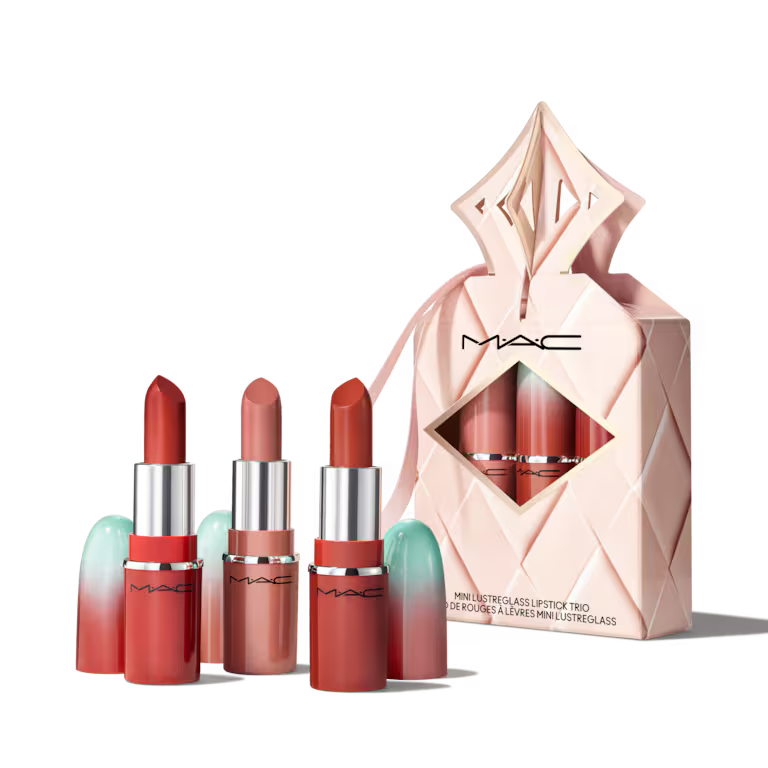 Mac Wildest Gleams Mini Lustreglass Lip Trio