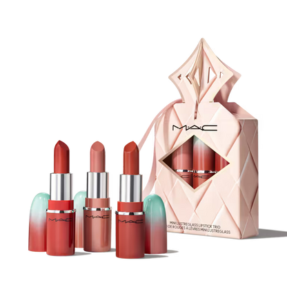 Mac Wildest Gleams Mini Lustreglass Lip Trio