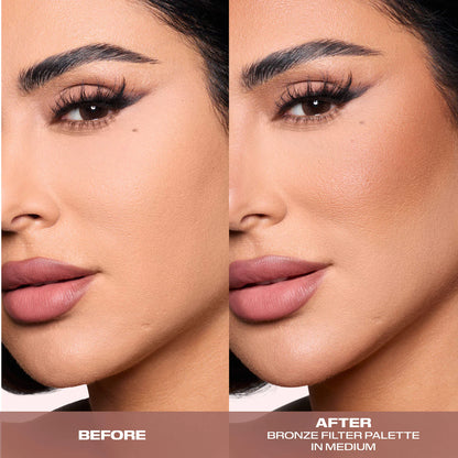 HUDA BEAUTY Bronze Filter Bronzer and Contour Palette