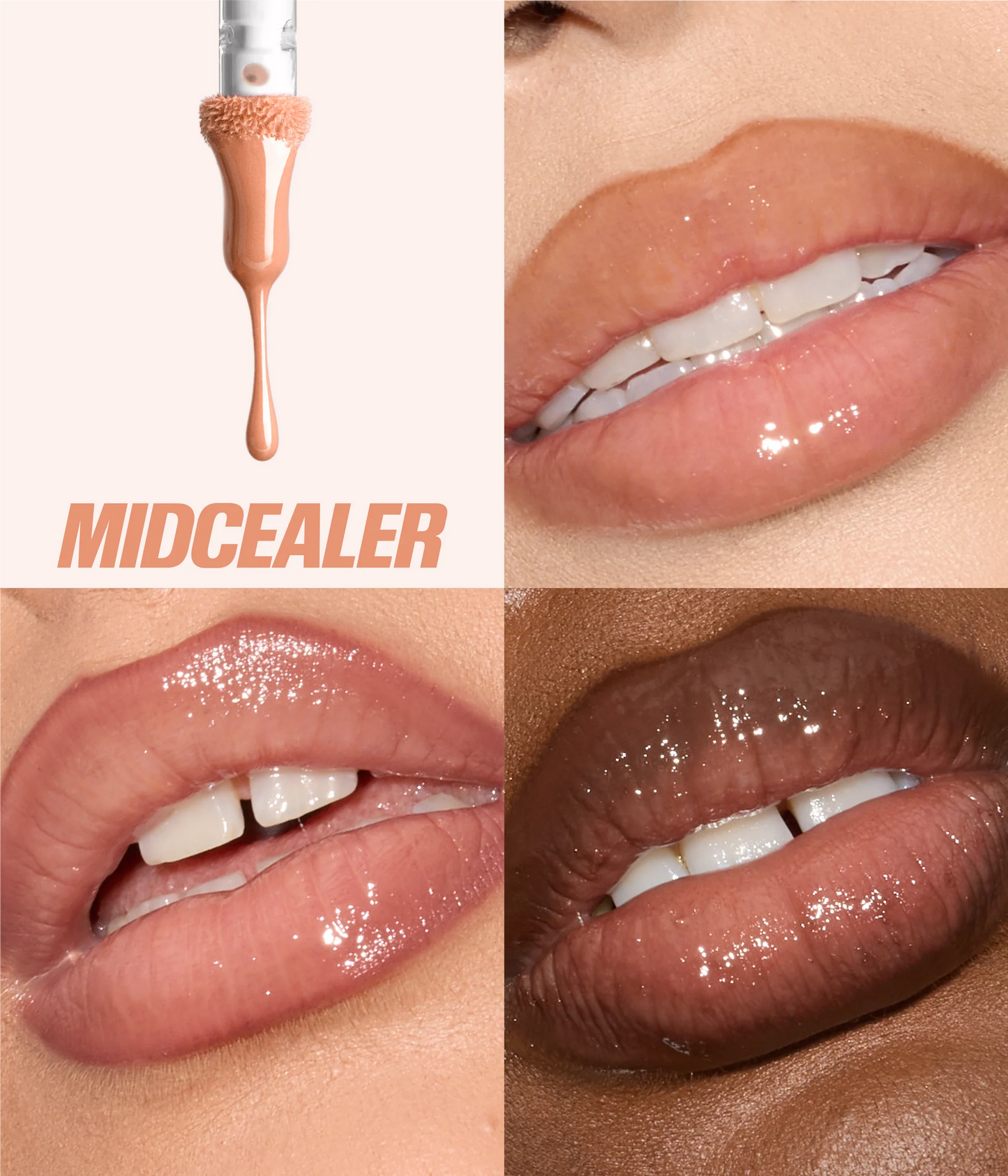 Huda Beauty Faux Filler גלוס מבריק שאינו דביק לשפתיים