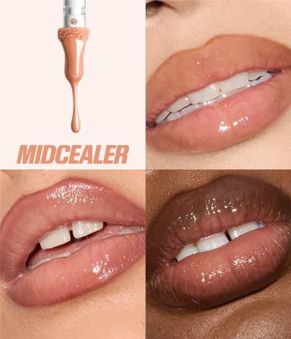 Huda Beauty Faux Filler גלוס מבריק שאינו דביק לשפתיים