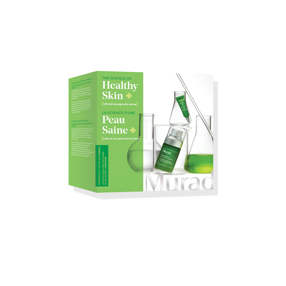 Murad The Science of Healthy Skin: Lift + Resculpt With Retinal مجموعة الريتينال لشد البشرة وإعادة نحتها