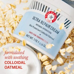 First Aid Beauty Ultra Repair Cream Intense Hydration – Face and Body Moisturizer for Skin Repair