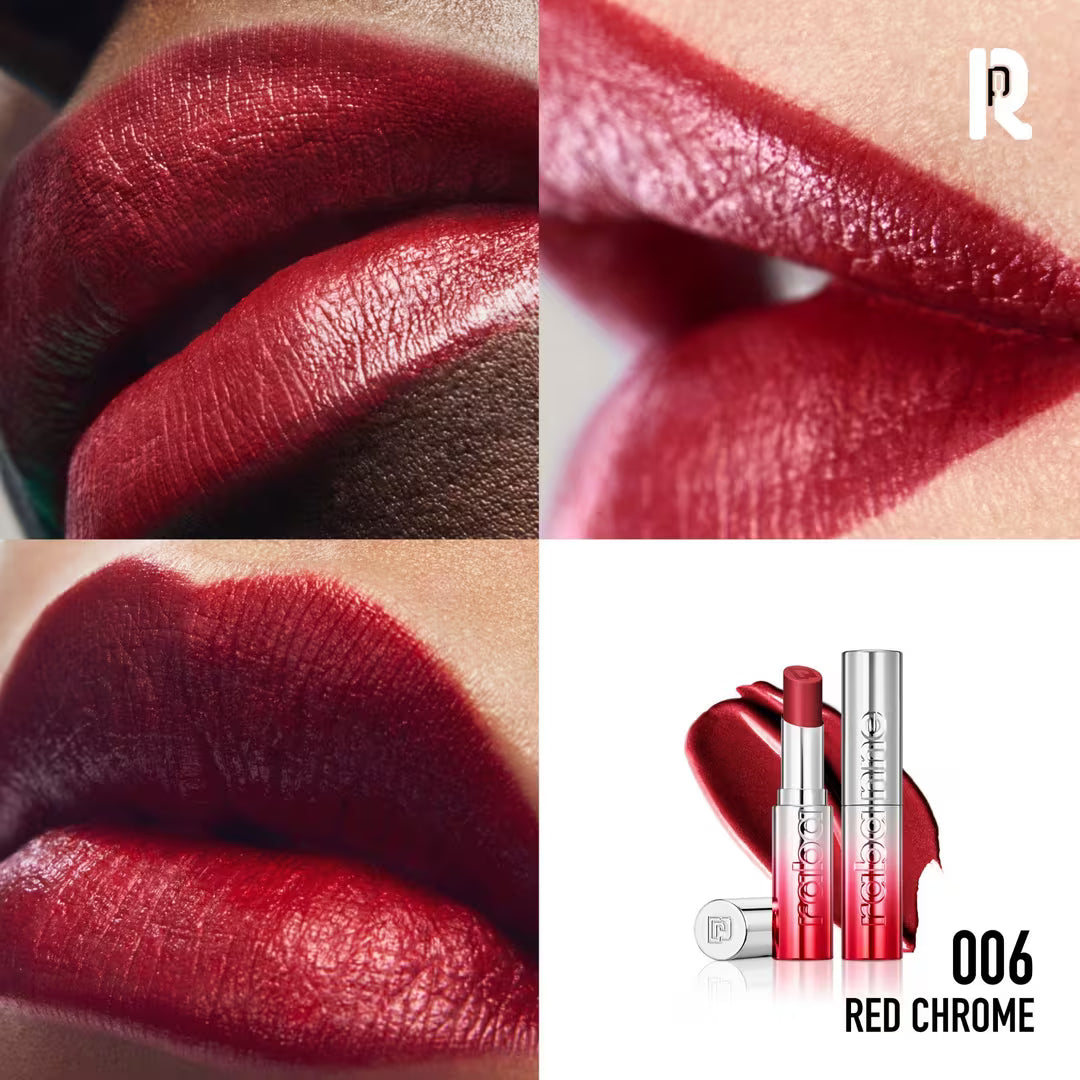 Rabanne Famous Lipcolor Metallic Lipstick 006 Red Chrome