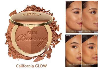 Too Faced Sun Bunny CALIFORNIA GLOW Radiant Duo Tone Bronzer