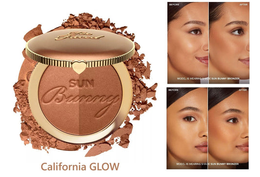 Too Faced Sun Bunny CALIFORNIA GLOW Radiant Duo Tone Bronzer