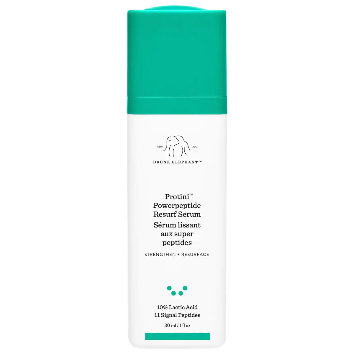 Drunk Elephant Protini™ Powerpeptide Resurfacing Serum with Lactic Acid سيروم تقشير البشرة