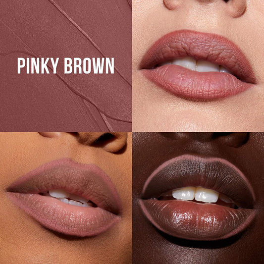 HUDA BEAUTY Lip Contour 2.0 עפרון שפתיים אוטומטי מאט חום-ורדרד