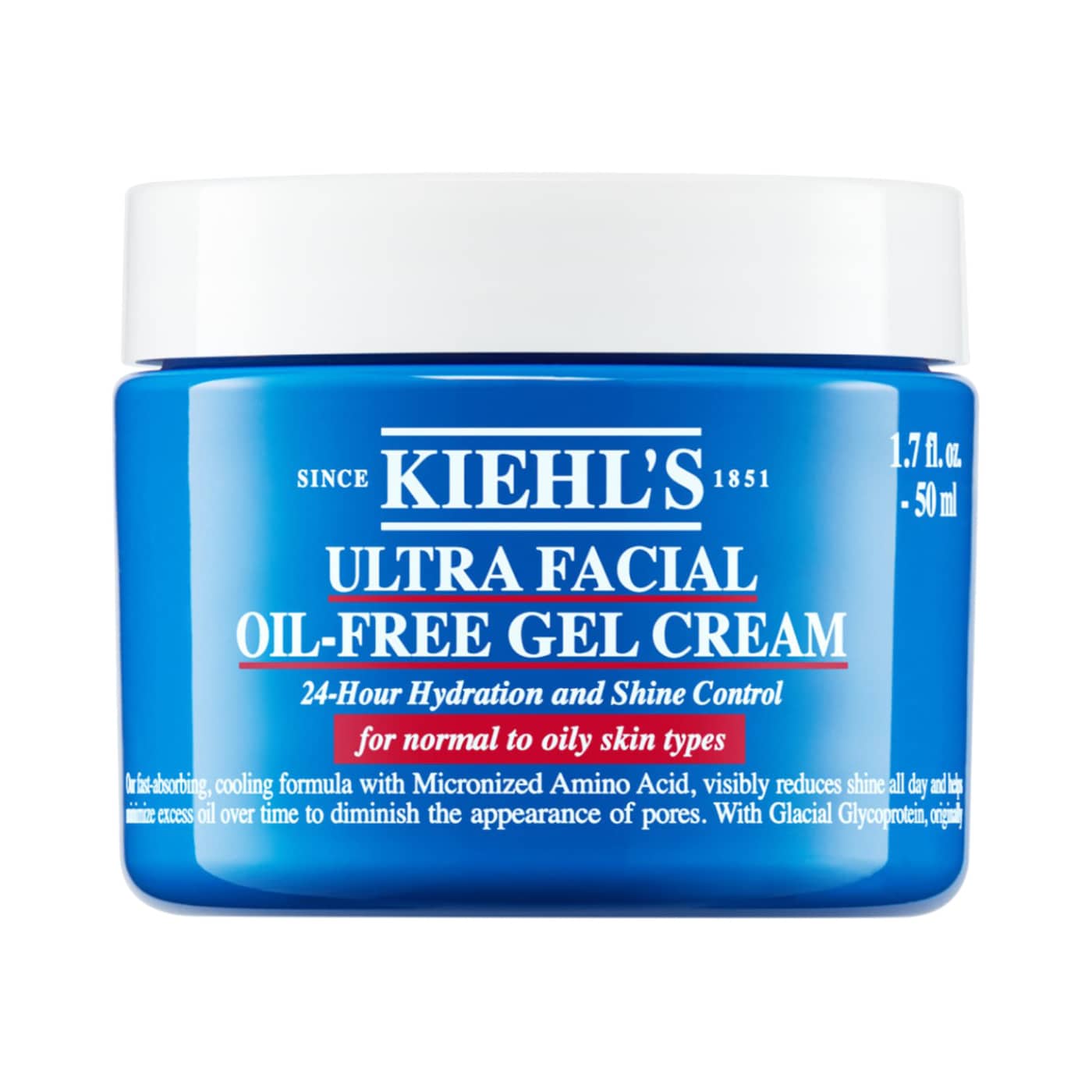Kiehl's Ultra Facial Oil-Free Gel Cream 50 ml كريم جل مرطب خالي من الزيوت للوجه