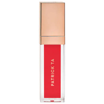 PATRICK TA  Major Volume Plumping Lip Gloss Full Syringe - sheer red