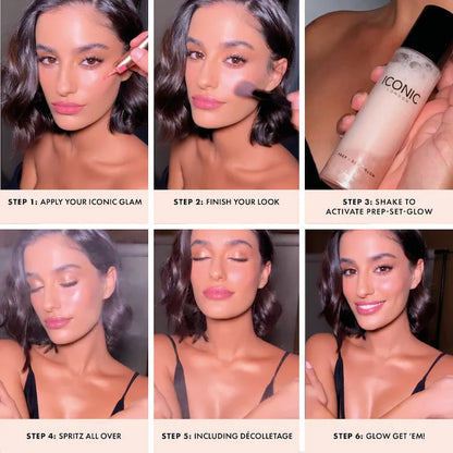 Prep-Set-Glow Hydrating Glowy Setting Spray