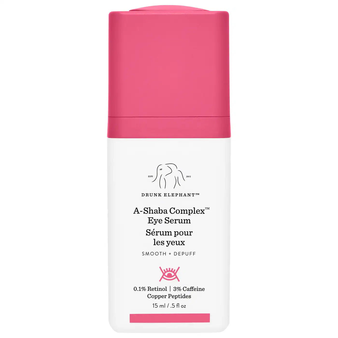 Drunk Elephant A-Shaba Complex Retinol Eye Serum with Caffeine + Copper Peptides