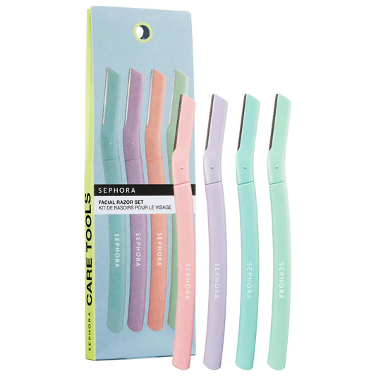 Sephora 4 Piece Facial Razor Set