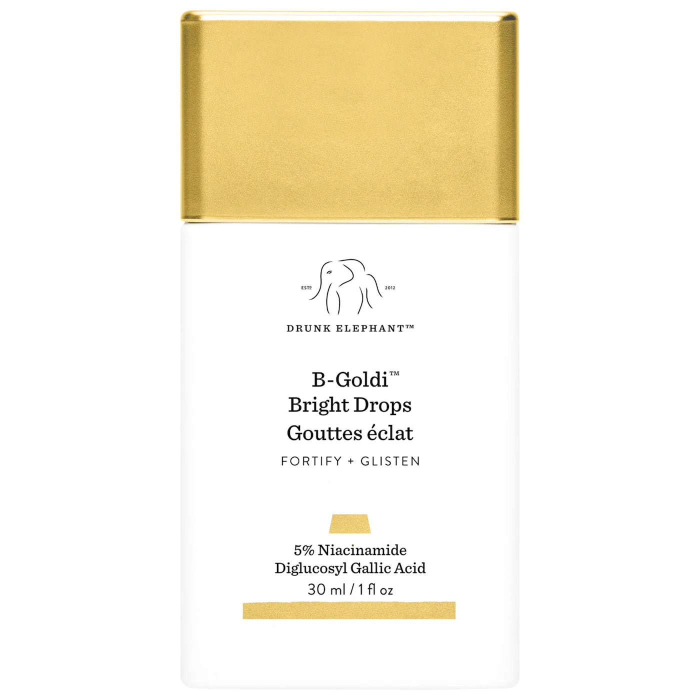 Drunk Elephant B-Goldi™ Bright Illuminating Drops with 5% Niacinamide