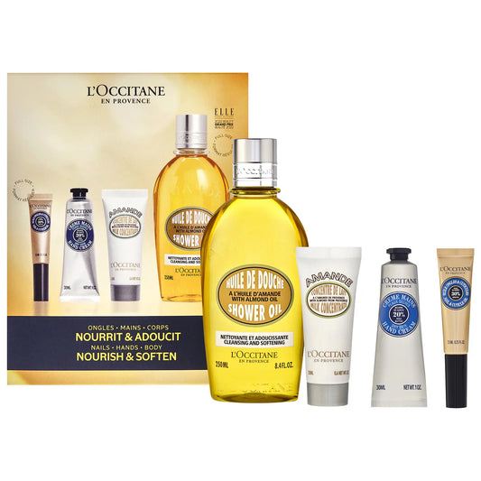 L'Occitane Nourish & Soften Set for Nails, Hands & Body