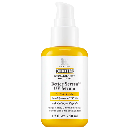 Kiehl's Better Screen UV Serum SPF 50+ Facial Sunscreen with Collagen Peptide
