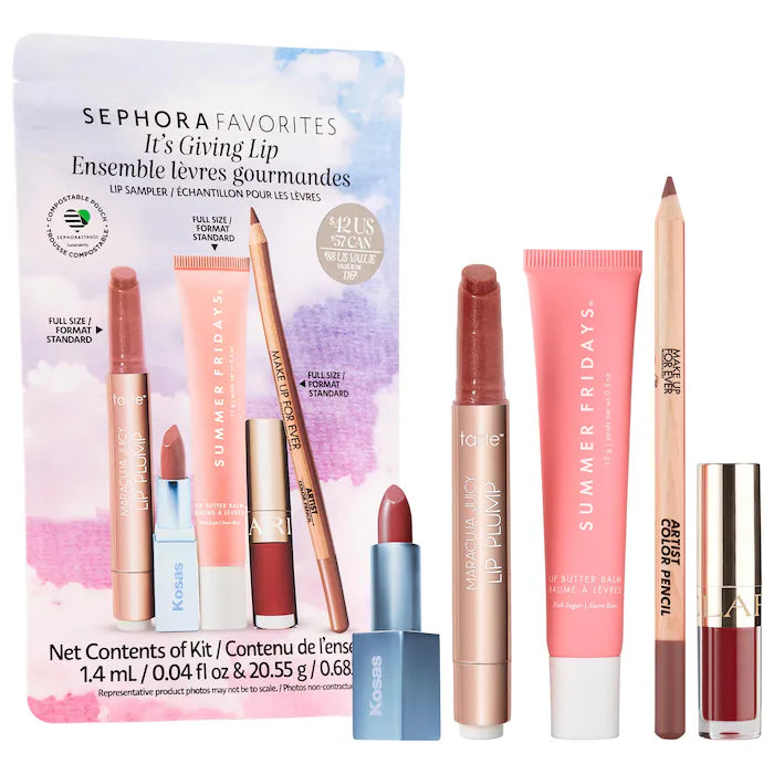 Sephora Favorites It's Giving Lip Value Set