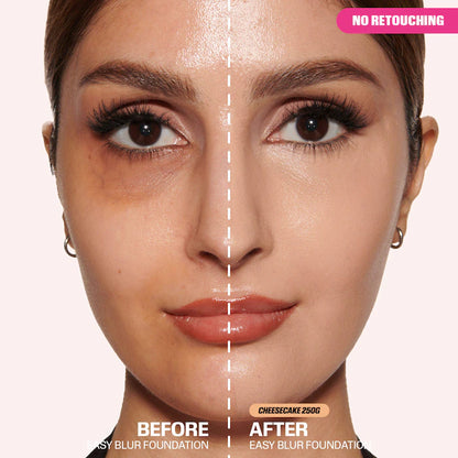 Huda beauty Mini Easy Blur Natural Airbrush Foundation with Niacinamide - Cheesecake-250G