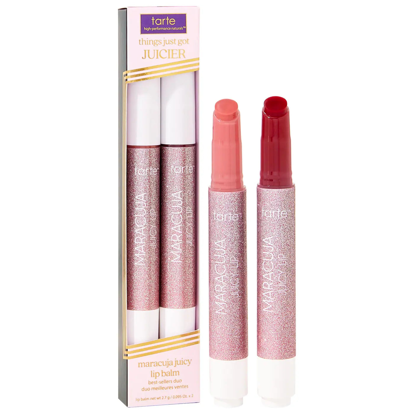 tarte Maracuja Juicy Lip Balm Best Sellers Duo