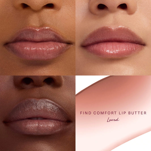 Rare Beauty  Find Comfort Lip Butter Balm + Overnight Mask with Hyaluronic Acid Butter Shade Loved