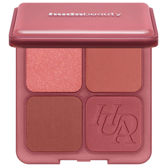HUDA BEAUTY  Blush Filter Blurring Blushlighters Palette Strawberry Latte