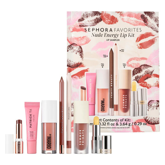 Sephora Favorites  Nude Energy Lip Kit Makeup Set