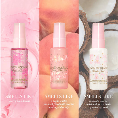 LoveShackFancy Mini Hair and Body Perfume Mist Best Sellers Gift Set